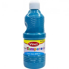 Pintura Témpera Cartel Turquesa Vinci 473 ml