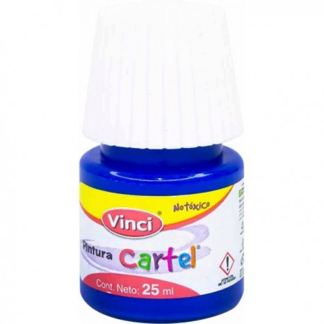 Pintura Vinci Cartel Azul Cobalto 25 ml