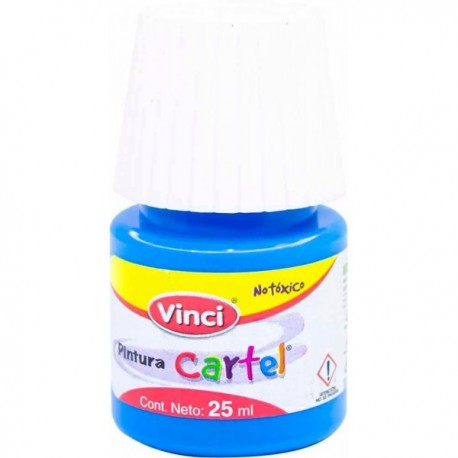 Pintura Vinci Cartel Azul Pastel 25 ml