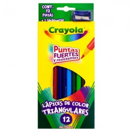 Colores Crayola Triangular c/12