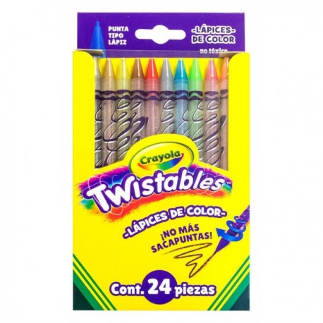 Colores Twistable Crayola c/24