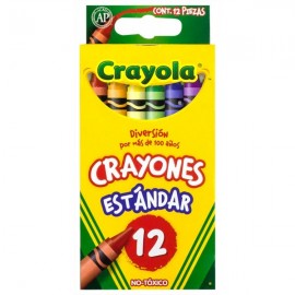 Crayones Estándar Crayola c/12