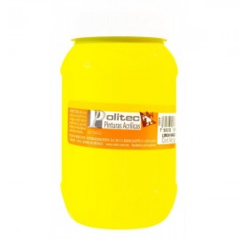 Pintura Acrílica Limón Hanza Politec 500 ml