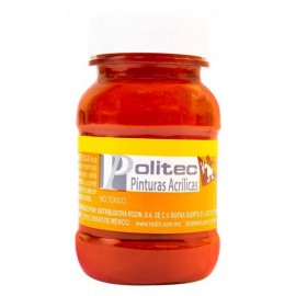 Pintura Acrílica Rojo Óxido Politec 100 ml