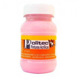 Pintura Acrílica Rosa Pastel Politec 100 ml