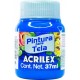 Pintura Acrilex 37 ml Azul Turquesa