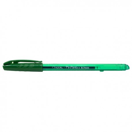 Bolígrafo Pin Point Punto Fino 0.7 mm Azor Verde