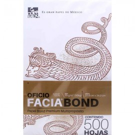 Papel Oficio Facia Bond c/500