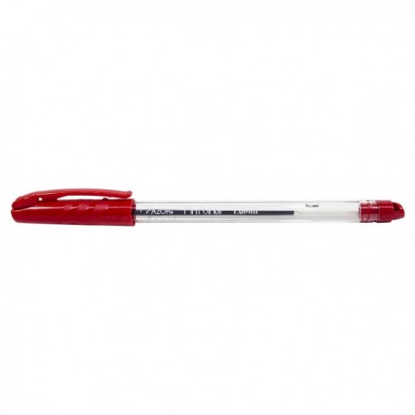 Bolígrafo Pin Point Punto Mediano 1.0 mm Azor Rojo