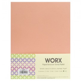 Papel Carta Tonos Pastel Surtido c/100