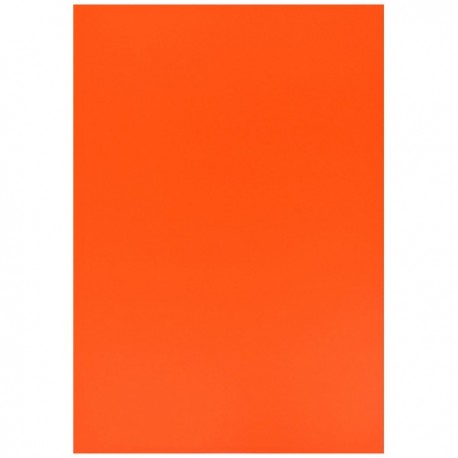 Cartulina Fluorescente 47.5 x 65.5 cm Naranja