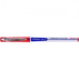 Bolígrafo de Gel J Roller LE Zebra Punto Mediano Rojo