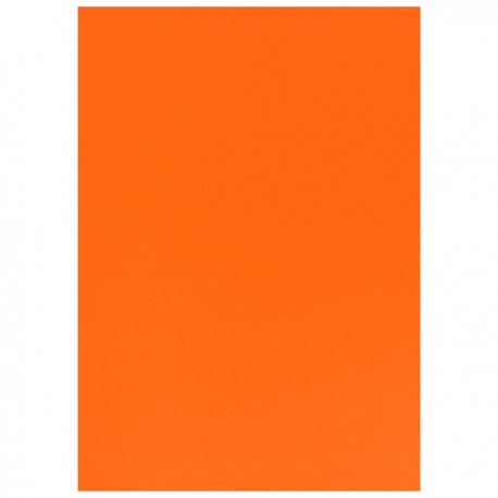 Cartulina Fluorescente 47.5 x 65.5 cm Papaya