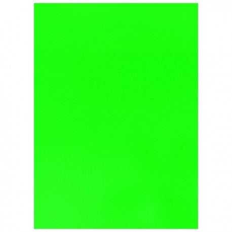 Cartulina Fluorescente 47.5 x 65.5 cm Verde