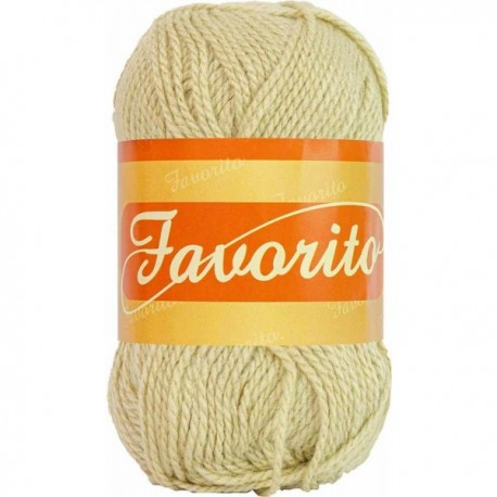 Estambre Favorito 50 gr 125 m Beige