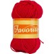 Estambre Favorito 50 gr 125 m Rojo