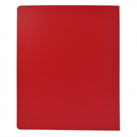 Cubierta Lisa Roja Carta para Encuadernado