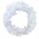 Corona Monarca Blanca de Lujo Doble 60 cm