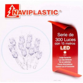 Serie de 300 Luces Led Blanca