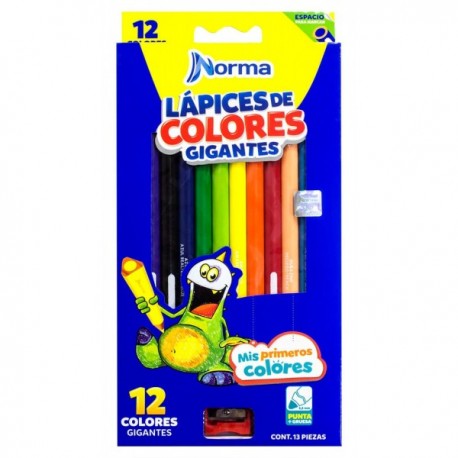 Colores Norma Gigantes Triangular c/12