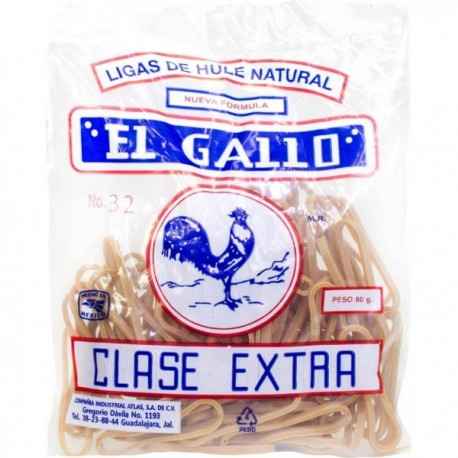 Ligas c/80 Gr No.32 El Gallo