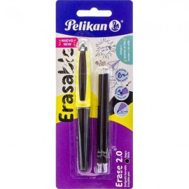 Bolígrafo Borrable Pelikan Erase 2.0 Gel Negro