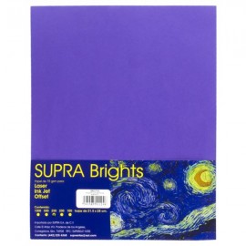 Papel Carta Fluorescente Surtido c/250