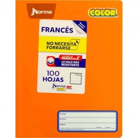 Cuaderno Francés Cosido Cuadro Chico Norma Color 360°