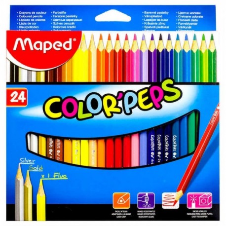 Colores Color Peps Maped Triangular c/24