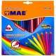 Colores MAE Triangular c/24