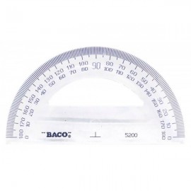 Transportador 180° 10 cm Baco