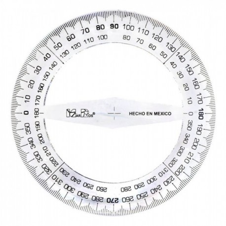 Transportador 360° 12.7 cm Mar Ros