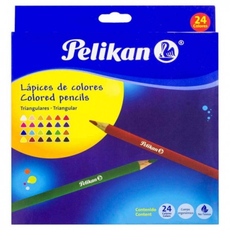 Colores Pelikan Triangular c/24