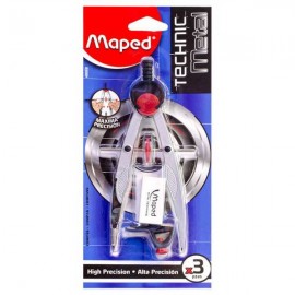 Compás de Precisión Maped Technic Metal