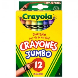 Crayones Jumbo Crayola c/12