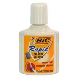 Corrector Líquido con Brocha Rapid Bic