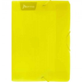 Folder de Plástico con Liga Norma Color